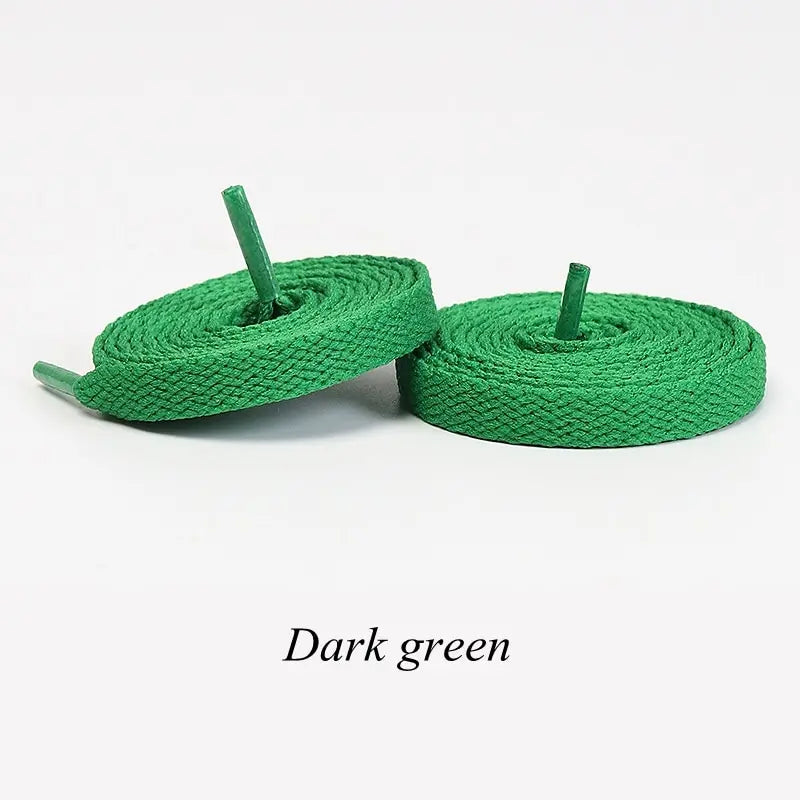 1Pair Flat Shoelaces Classic Quality Rope Laces Solid Casual Sneakers Shoelace Shoe Accessories 100/120/140/160/180CM