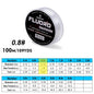 PROBEROS 100M Fluorocarbon Coating Fishing Line 2.2LB-29.3LB Carbon Fiber Monofilament Leader Line Carp Fishing Sinking Line