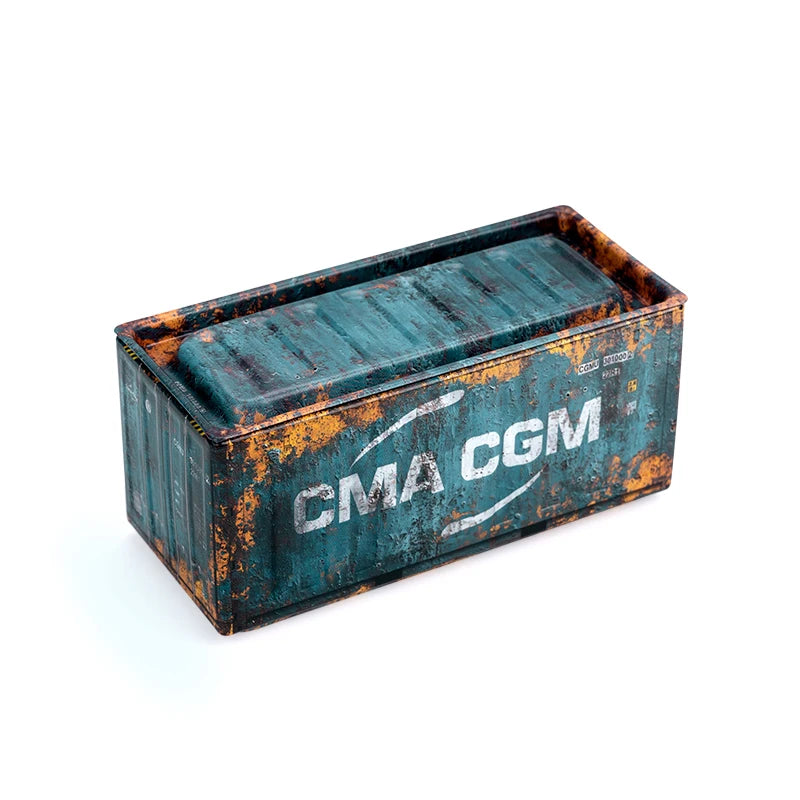 Mini Iron Storage Box Miniature Storage Iron Box Creative Decoration Collect Small Item Desktop Mini Container Model Kids Gifts