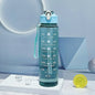 750ml Large Capacity Leak Proof Sports Water Bottle Portable Handle for Outdoor Activities