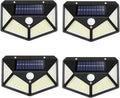 Outdoor Solar Patio Wall Light, Garden Home Wall Decor 100 LED Exterior Wall Light