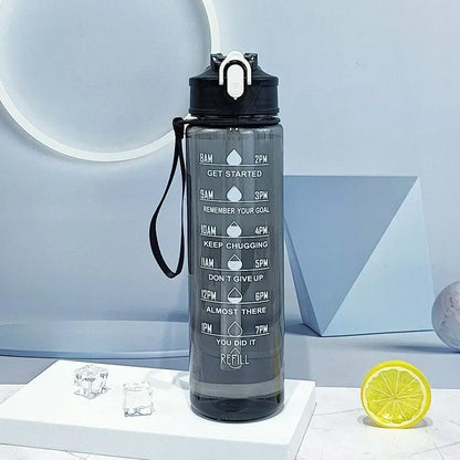 750ml Large Capacity Leak Proof Sports Water Bottle Portable Handle for Outdoor Activities