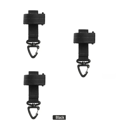 1/3/6 Pcs New Multi-purpose Nylon Gloves Buckle Tactical Glove Hook Safety Clip Outdoor Hiking Climbing Rope Storage Accessories