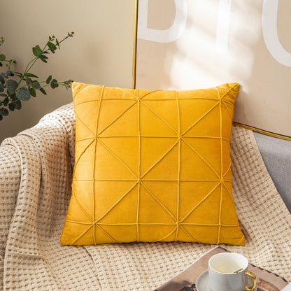 Chic Plush Pillowcase for Decor