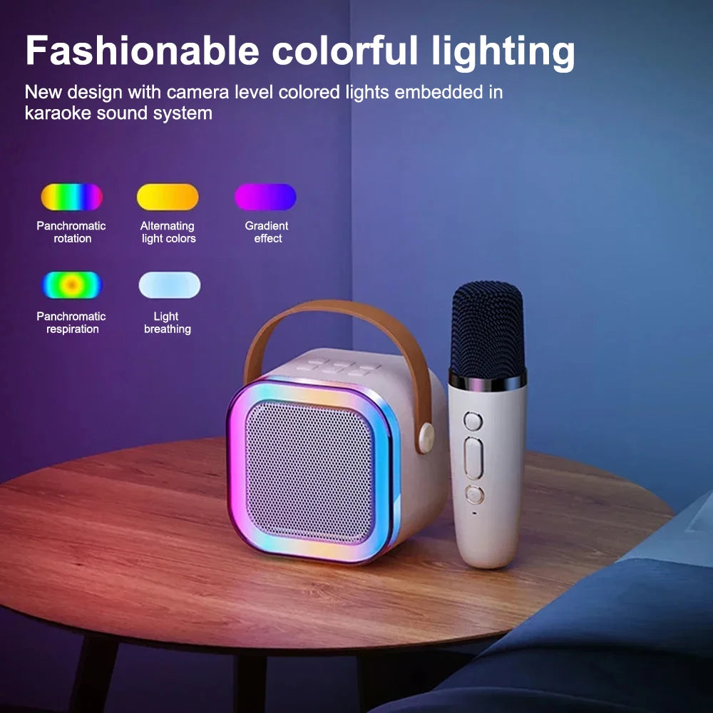 Professional Singing Bluetooth $peaker ColumnSpeaker High-end Ktv Karaoke Microphone Bluetooth Audio Wireless Mic