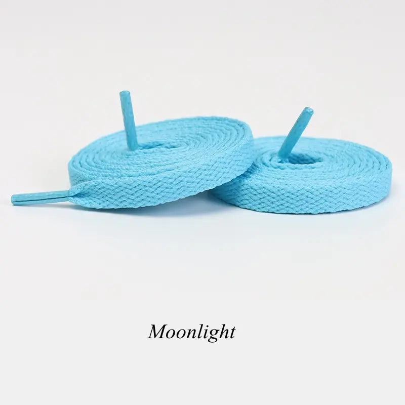 1Pair Flat Shoelaces Classic Quality Rope Laces Solid Casual Sneakers Shoelace Shoe Accessories 100/120/140/160/180CM