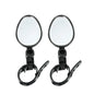 1/2PCS Bicycle Rearview Mirror 360 Degree Adjustable Rotatable Universal Cycling Handlebar Rear View Mirrors for MTB Road Bike