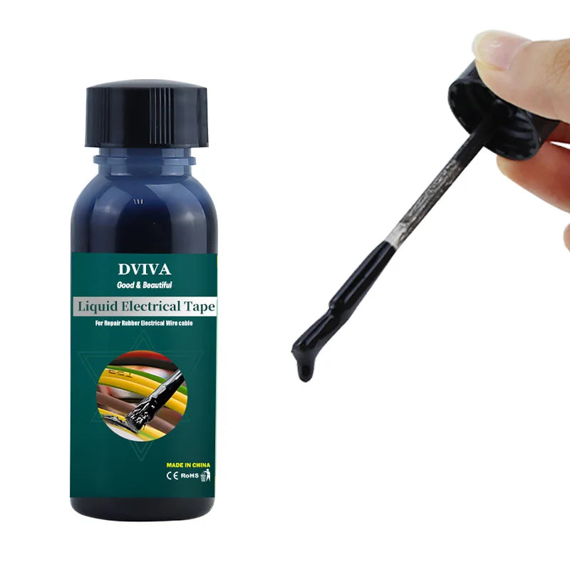 50/150g Waterproof Liquid Electrical Tape Home Use Insulation Paste Sealant Suitable Fix Line Glue for Wires Cables Adhesives