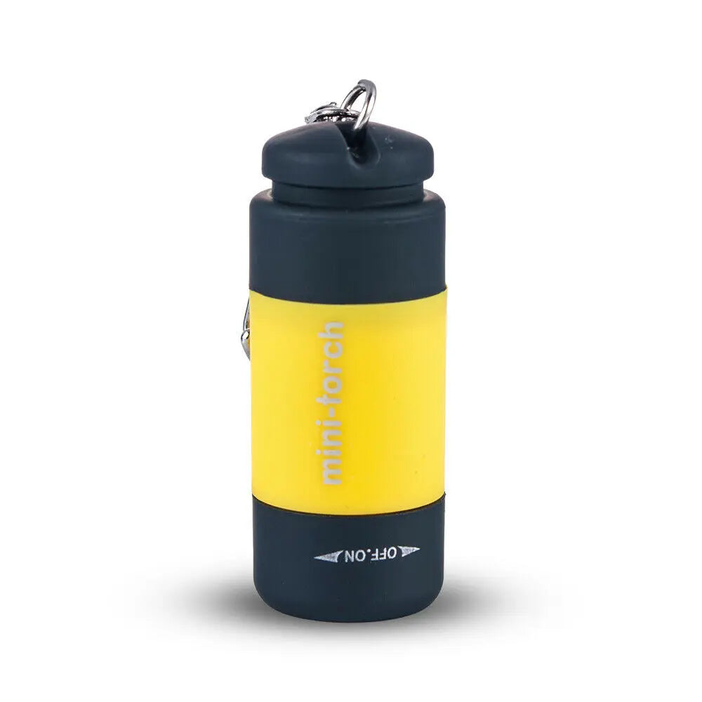 Mini Keychain Pocket Torch USB Rechargeable LED Light Stonego Flashlight Lamp Waterproof Keychain Light