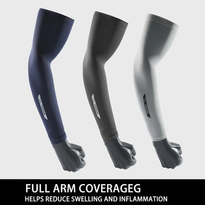 Sunscreen ice sleeves for men, ice silk gloves for summer, thin design, UV protection, driving and cycling, outdoor arm covers