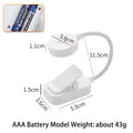 Mini LED Reading Book Light Table Lamp 3 Modes Adjustable Eye Protection Clip-On Study Reading Lamp for Travel Bedroom Book