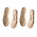 1/2/4/16Pairs 5D Massage Memory Foam Insoles For Shoes Sole Breathable Cushion Sport Running Insoles For Feet Orthopedic Insoles