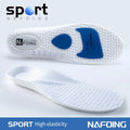 Sole Shock Absorption Deodorant Breathable Cushion Sport Insoles For Shoes Running Insoles For Feet Man Women Massage Care Pads